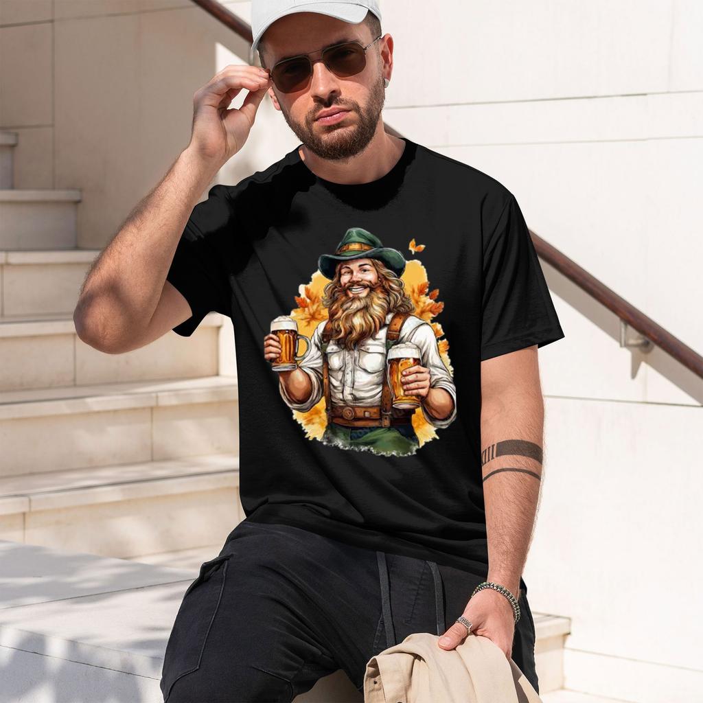Oktoberfest Festival Funny T Shirt For Unisex Unisex Beer Enthusiasts Bavarian Py Outfit Short Sve With Beer Stein Print 2026 New Mo