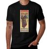 HAMLET Alphonse Mucha T TShirt Breathable Workout Short Sleeve Top