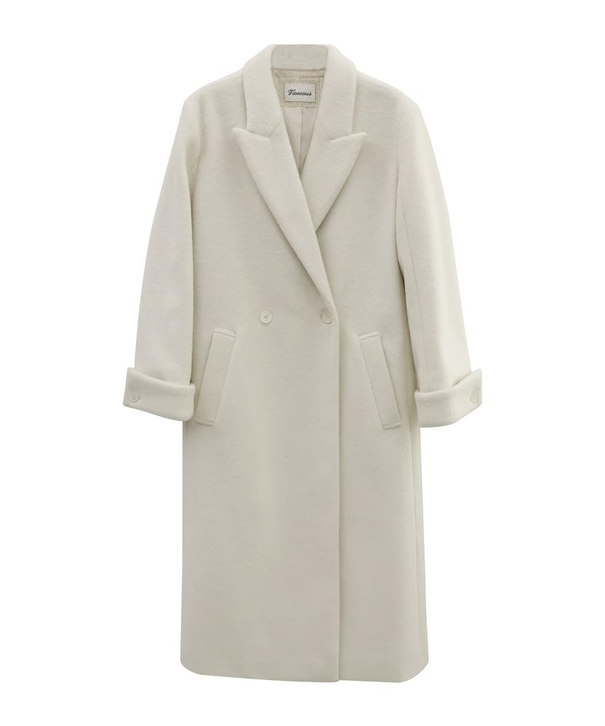 Vivacious Eternel Classic Tailored Coat Brown