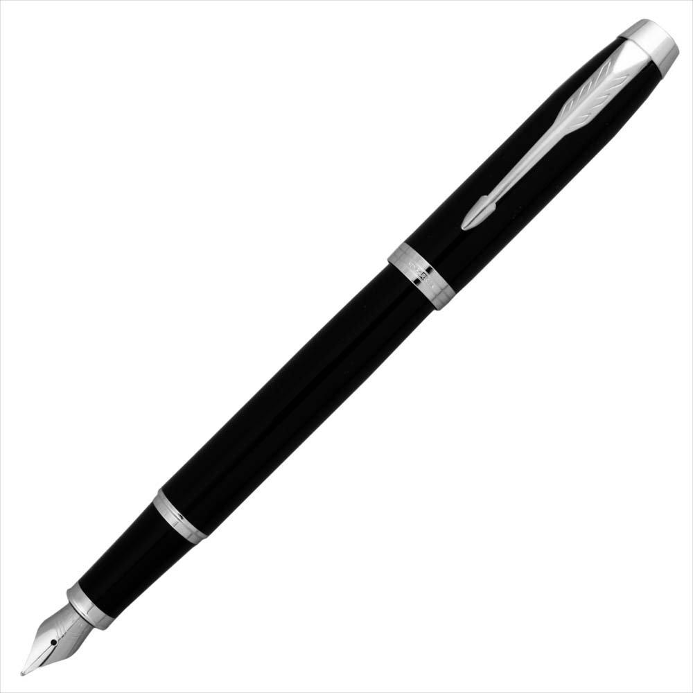 

PARKER IM Black CT Fountain Pen Nib F 1975591 Luxury Writing Instrument Overseas Brand Manufacturer (Parker) (Fine)