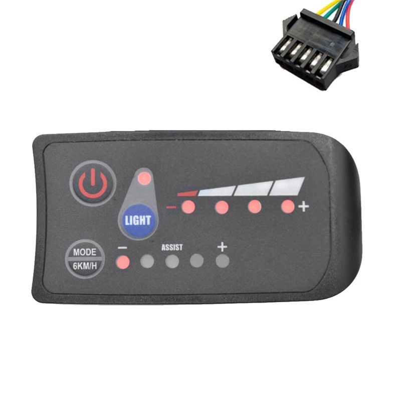NOVÉ HORKÉ Skladem - S810 E-Bike Metr LED Displej 36V IP65 Pro Elektrické Kolo Díly Metru Elektrického Kola SM 5PIN