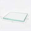 Nigf Dental Lab Mixing Plate Smooth Edge Grinding Glass Slab Dentist Tool 1Pcs for Dentistry
