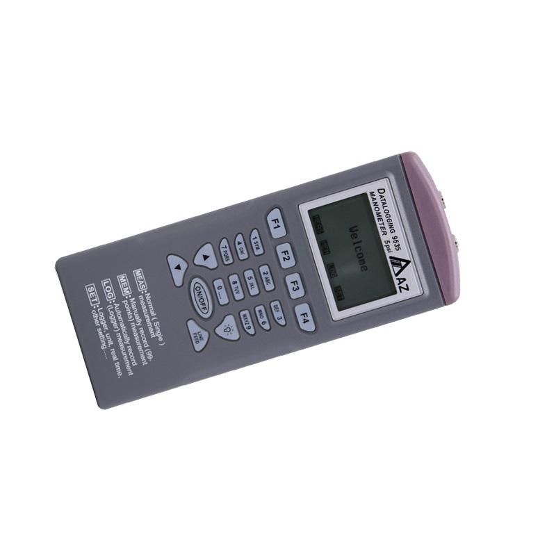 AZ9635 Smart Pressure Data Logger Handheld High Precision Pressure Meter