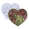Creative Heart Shaped Flower Silicone Mold Easy To Use for Handmade Soap, Resin, and Cake Decoration DIY Craft Too