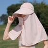 Wide Brim Mountaineering Hat UV Anti Women Sun Hat Casual Shawl Fisherman Hat  Summer