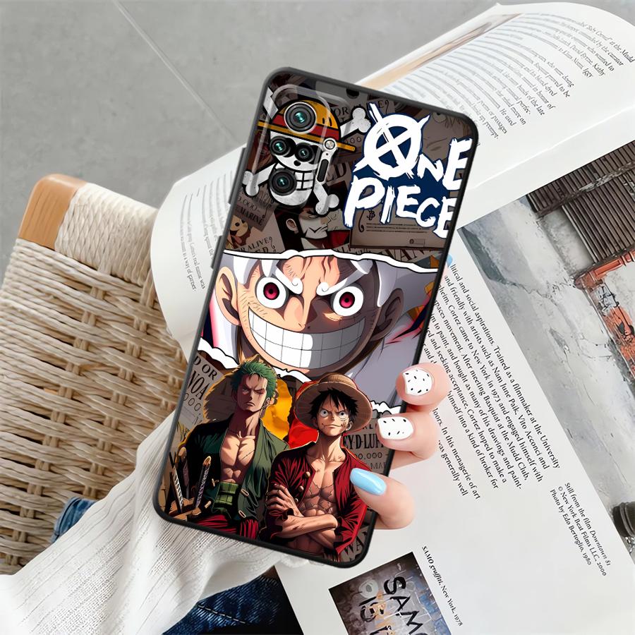 Case for Xiaomi Redmi Note 10S 11S 10 9 8 Pro 12S 9s 11 13 12 Pro Plus Funda Phone Cover Anime Luffy Zoro