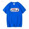 Ligier Gitanes Active Logo T Shirt Funny Size Mode American long or short sleeves vintage Washed fashion Casual Breathable