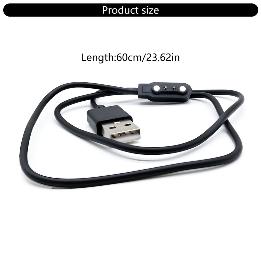 Câble de chargement USB magnétique pour montre connectée LS05/W26/RS4, câble de chargement de remplacement, station d'accueil, accessoires
