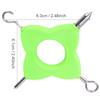 2PCS Green 4 In 1 Multifunction Outdoor Fishing Puller Knot Tool Fish Device Tackle Accessory