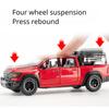 1/32 Dodge RAM MAMMOTH Pickup Toy Car Model Metal Diecast Off Road Vehicles Models Pull Back Shock Absorption Boys Best Gifts