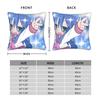 Konata Izumi L-Lucky S-Star Pillow Case Kawaii Pillow Cover Square Pillowcases For Chair Sofa Home Decor