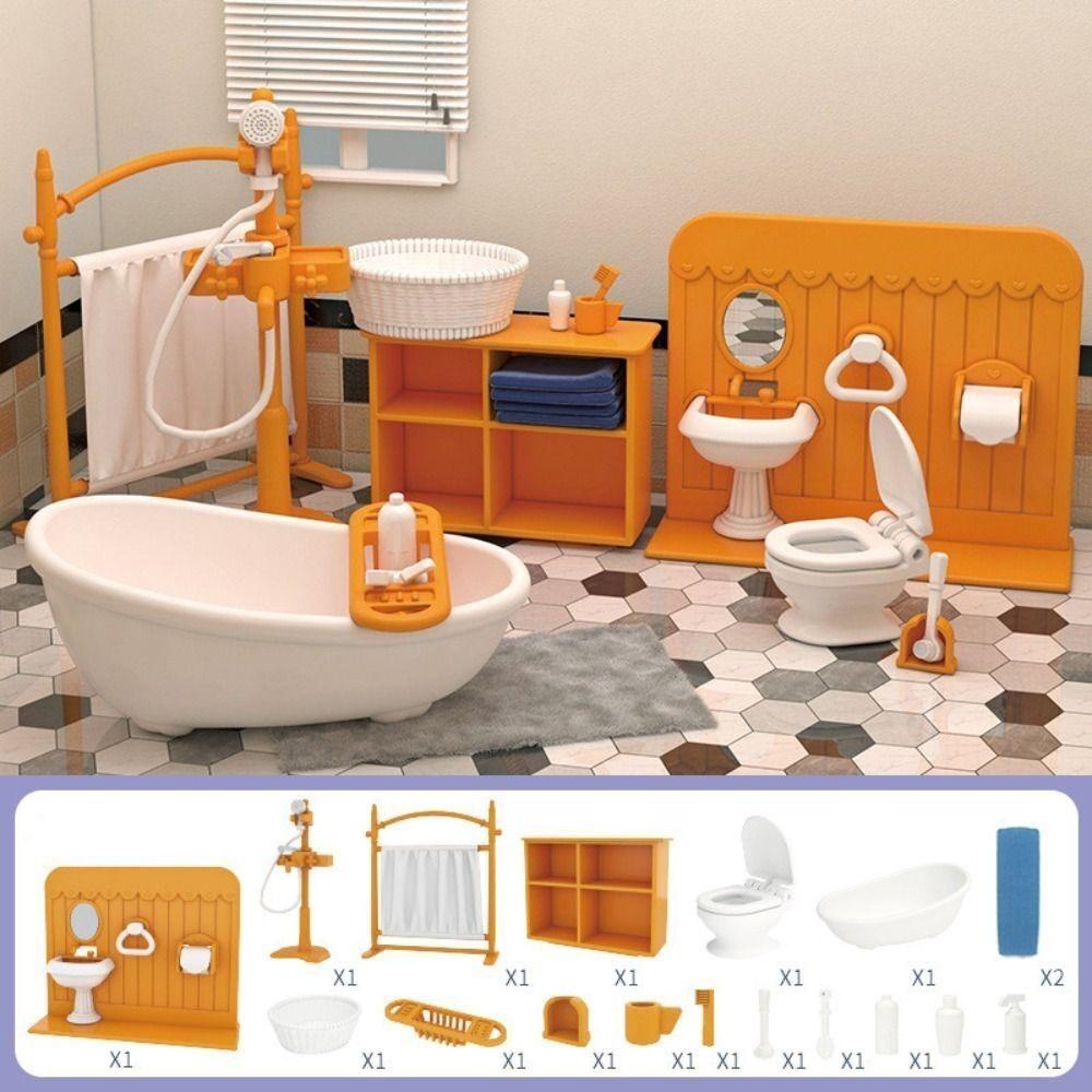 DIY Simulation Furniture Multi Style Micro Model Cartoon Miniature Furniture  Kids