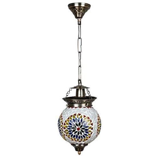 Spherical Shaped Glass Pendant/hanging Lamp
