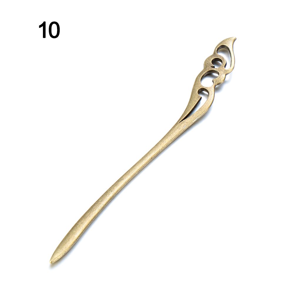 Hair Fork Hair Accessories Vintage Metallic Vintage Hair Sticks Hair Clip Bronze Hairpins Hairpin