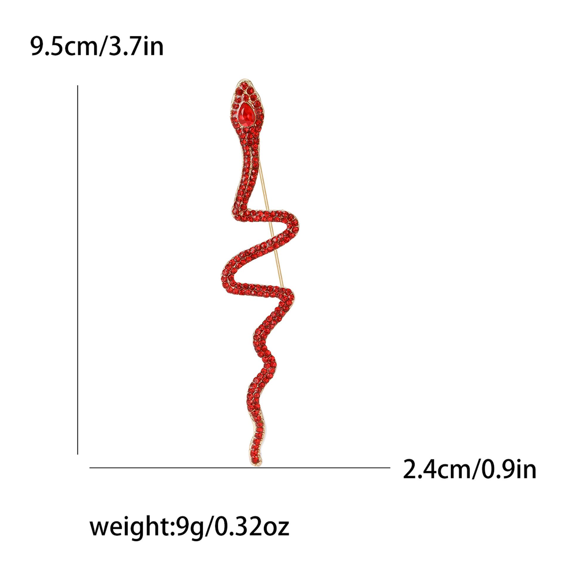 

Легкая роскошная брошь в виде змеи из сплава с бриллиантами, элитный нишевый дизайн, мужские и женские костюмы, платья, корсажи, ювелирные булавки