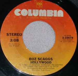 

7inch Record BOZ SCAGGS - Hollywood 310679 Columbia 1978 US Rock Used