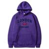 London England Hoodie Men's Hooded Sweatshirts Winter Autumn Fleece Outdoor Sports Casual Pullover Men Womens Hoodies Clothing