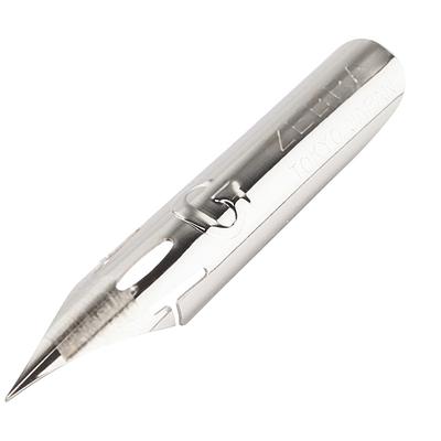 Zebra Manga G Pen Nib No.G, 10-Pack PG-6B-C-K, Silver for Comic Drawing