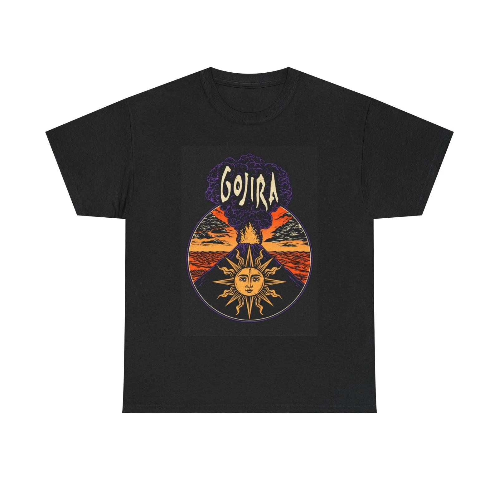 

Gojira Tshirt Rock Band Vintage Merch Sun Unisex Heavy Cotton Tee M