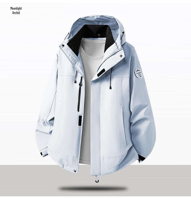 Unisex Outdoor Jacket: New Style Windproof, Waterproof, Breathable, Casual for Cycling & Mountaineering in Spring & Autumn