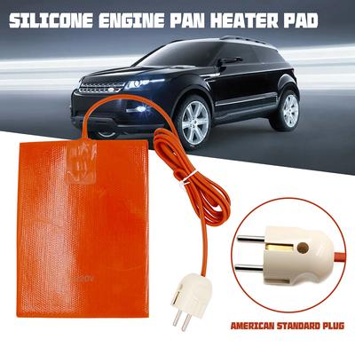 110V 220V Silikon Heizkissen 15x20cm 300W Ölmotor Tankmatte Platte Flexibel Wasserdicht Kraftstoff Wassertank Elektrische Heizmatte