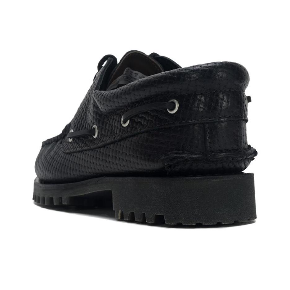 Timberland Authentic Travel Outdoor Comfortable Versatile Boat Shoes Men Shoes Black A2PDQA3L