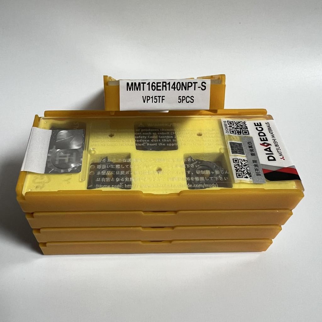 Mitsubishi / MMT16ER140NPT-S VP15TF / Carbide CNC Blade 10 Pcs