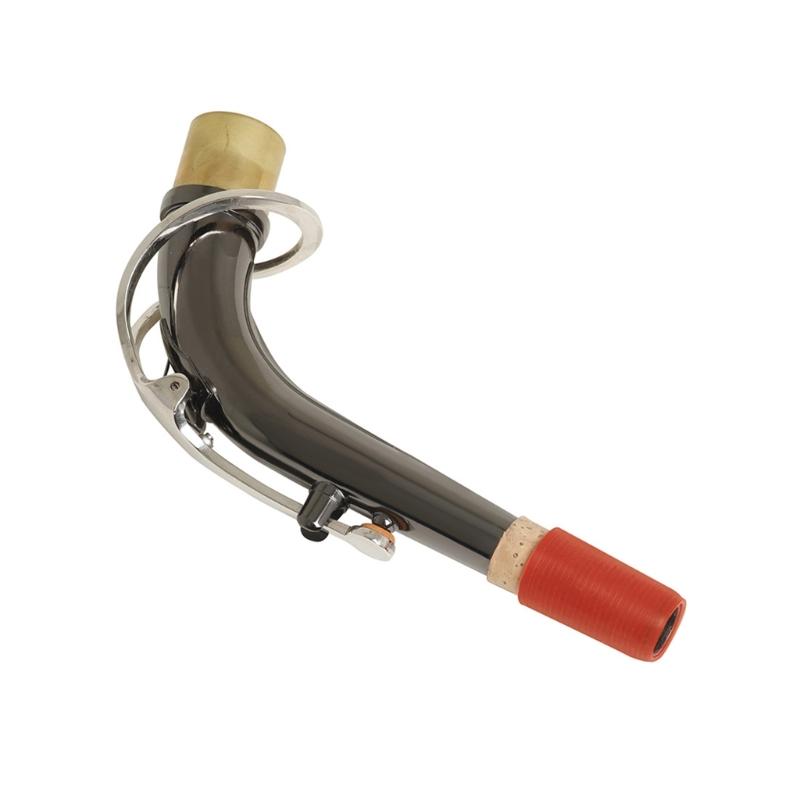 Set de 3 piese Gât curbat pentru saxofon alto Manșon de cauciuc Inele de silicon În loc de plută Accesorii pentru instrumente Piese de reparație