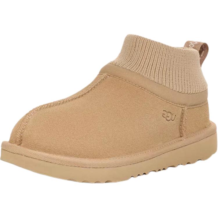 

UGG Тканевые удобные универсальные прочные теплые детские ботинки детские ботинки теплые коричневые 1157702-MDSD 26