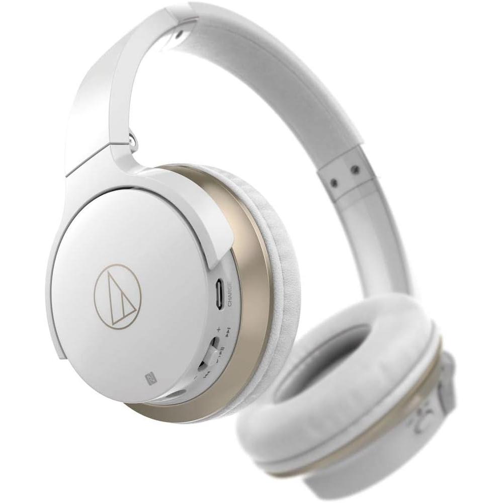 Audio Technica Audio Technica Ath Ar3btwh SOnicfuel Wireless On White Champagne Gold