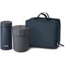 Thermos Bento Box Noodle Container Navy JEC-1000 NVY For Both Warm and Cold Insulation