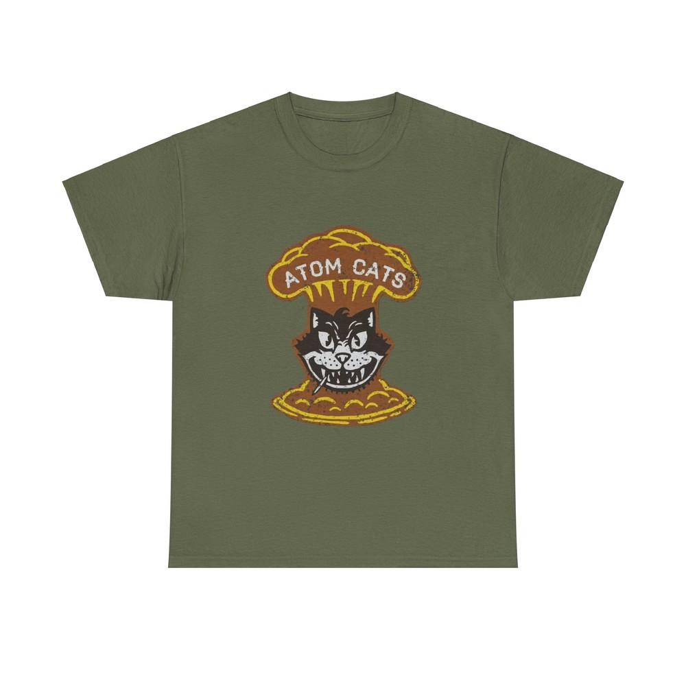 Fallout Tshirt Atom Cats TV series Gaming the vault Unisex Heavy Cotton Tee Unisex T-Shirt XXXXL
