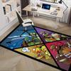 1pc Turtles,Heroes,Mutant Office Carpet Soft Polyester Entrance Carpet Washable Non Slip Machine Was