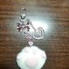 Beaded Lanyard Strap Butterfly Ribbon Designs Phone Pendant Keychain Pendant Bag Decoration for Phone Backpack and Keys