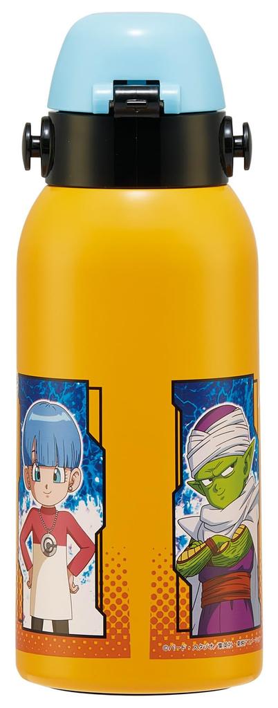 Skater Stainless Steel Water Direct and Dragon Ball DAIMA for Insulated Water Sports Water Children's Bottle, 600ml, Drinking, Kid-Friendly