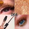 1pc Diamond Shine Waterproof Volume Curl Mascara Glitter Snow Effect,Smudge-proof Eye Makeup for All Skin Types Women Cosmetics