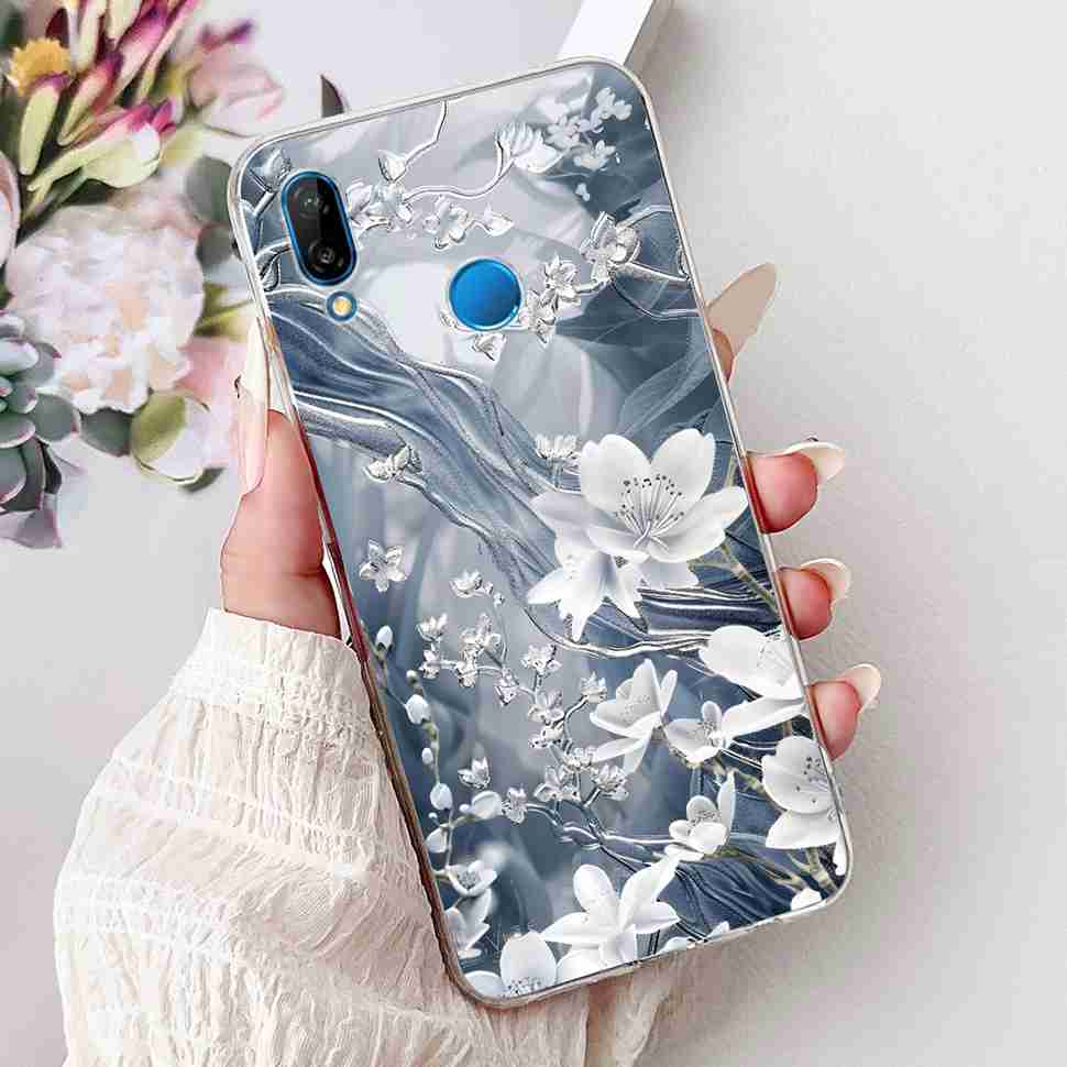Protective Cases For Huawei P20 Lite ANE-TL00 Case New Cartoon Cat Print Silicone TPU Cover For Huawei P20 Lite ANE-LX1 Shell