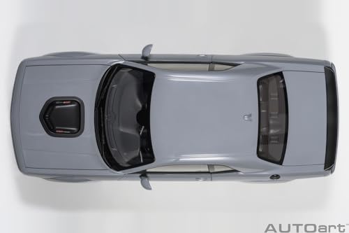 AUTOart 1/18 Scale Dodge Challenger R/T Scat Pack Widebody 2022 SMOKE SHOW/Gray Finished Product
