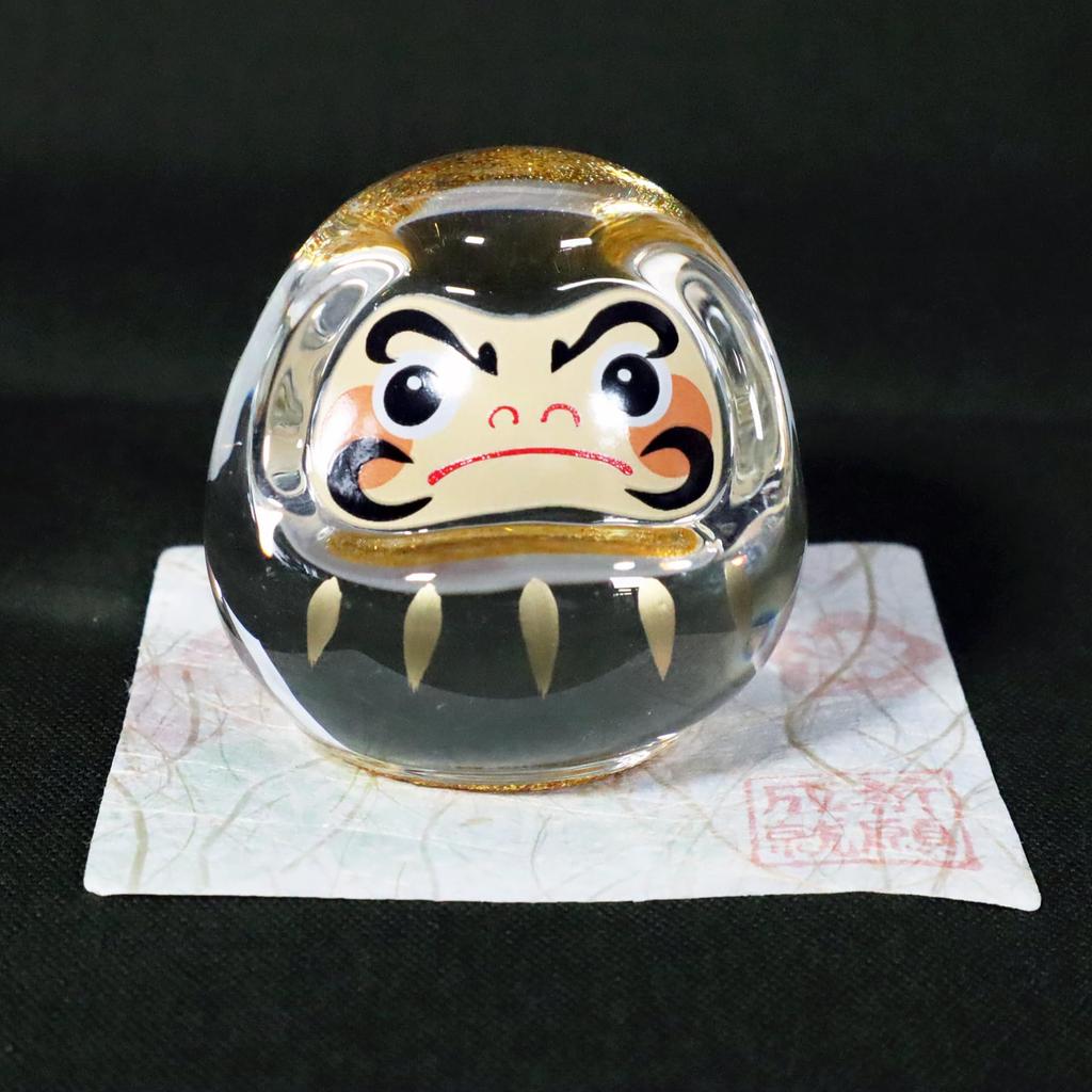 Castle Enterprise Glass Daruma (Large)