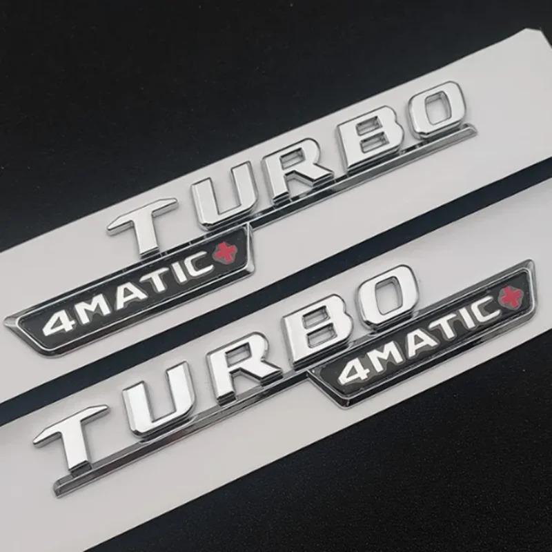 3D ABS Black Silver GLE53 Logo Letters Car Trunk Badge Fender TURBO 4MATIC Emblem Sticker For GLE53 AMG W166 W167 Accessories