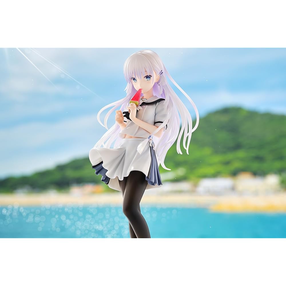 Bellfine Summer Pockets REFLECTION BLUE Shiroha Naruse 1/7 Scale Pre-painted PVC Figure BF164