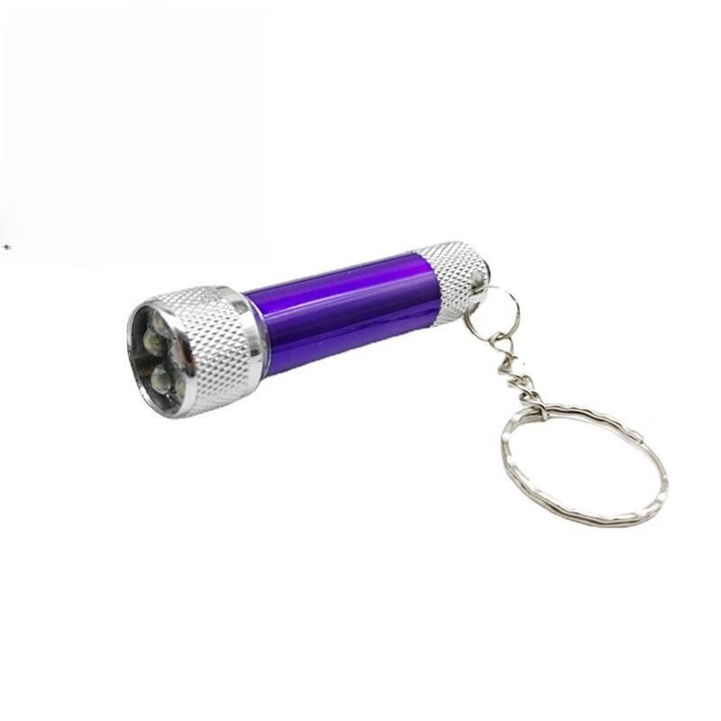 Mini 5-LED Aluminum Keychain Flashlight