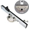 Miter Gauge With Track Stop Table Saw/Router Miter Gauge Sawing Assembly Angle Ruler DIY for Table Saw Router Woodworking Tool