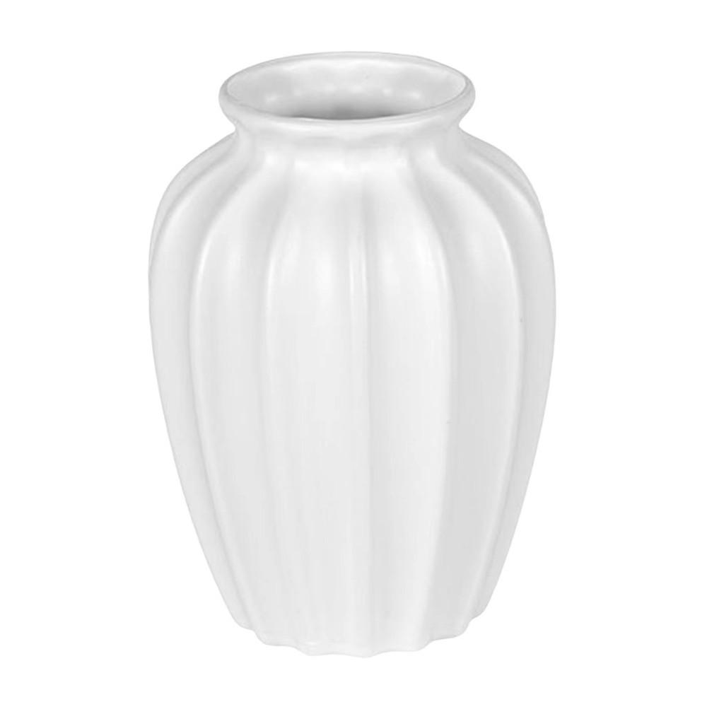 Plastik-Blumenvase Imitation Keramik Haushalts-Blumentopf Einfarbig Wohnzimmerdekoration Blumenarrangement-Behälter