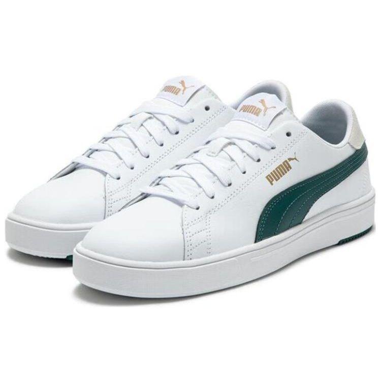 Puma Serve Pro Lite Low Top Skate Shoes Unisex Sneakers White Green 374902-29