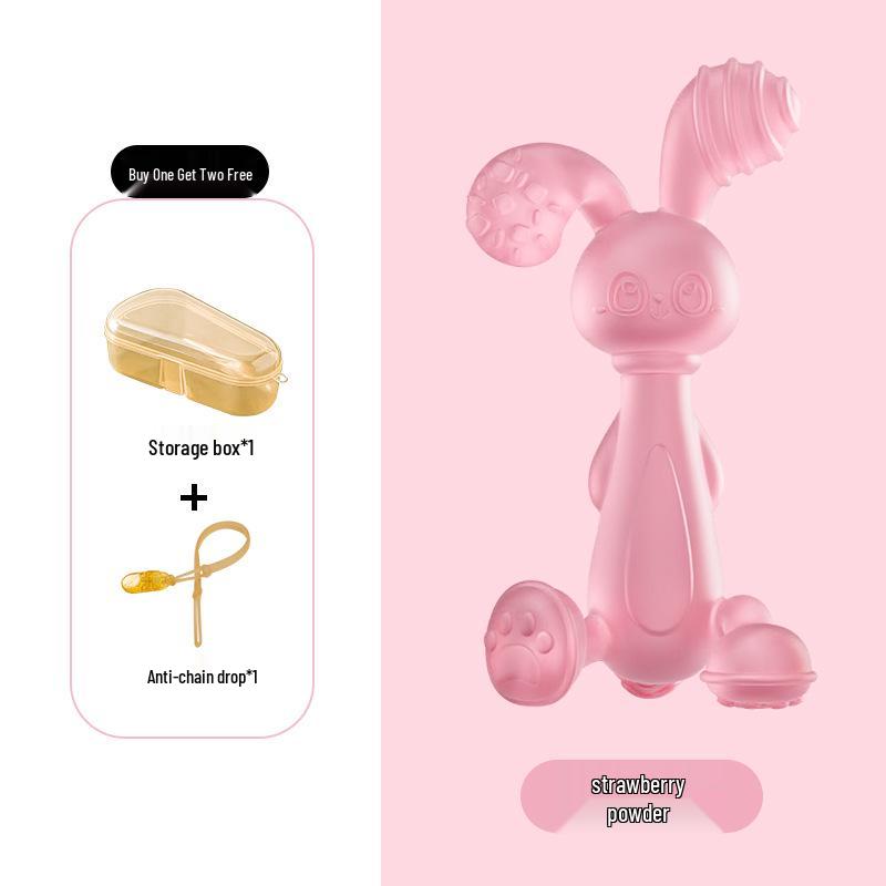 Manhattan Soft Rubber Baby Rattle & Teether Ball, 0-1 Year Olds