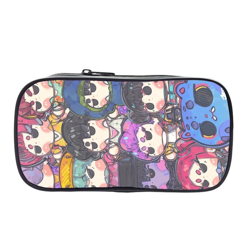 New Printed Witch Huntrix Kpop Student Pencil Bag Kpop Storage Stationery Bag Pencil Bag Men and Women