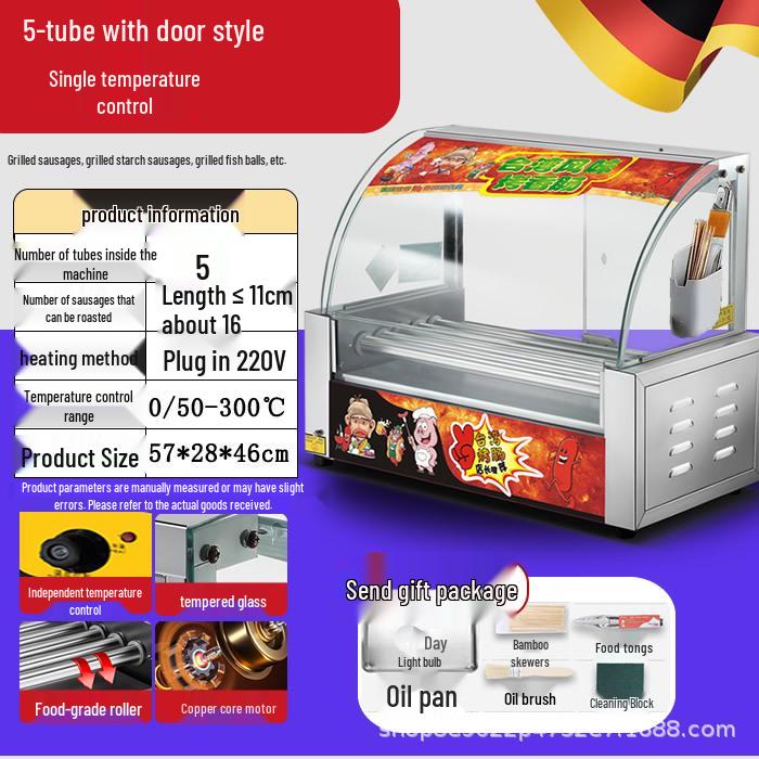 Kompakter automatischer drehender Hot-Dog-Maker