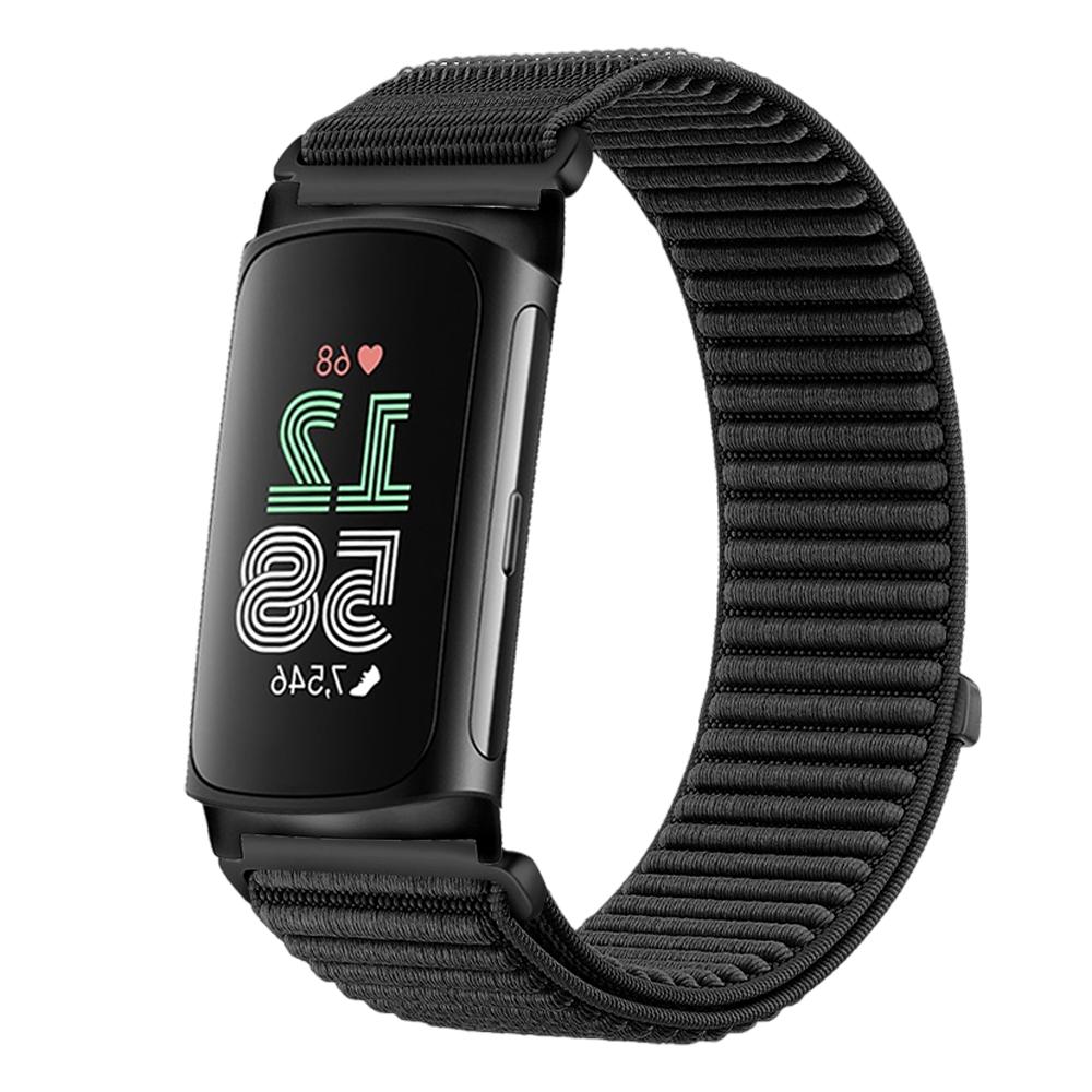 Nylon Loop Band Compatible with Fitbit Charge6 Charge5 Breathable Sport Watchband Suitable for Fitbit Charge 6 5 Women Men Band