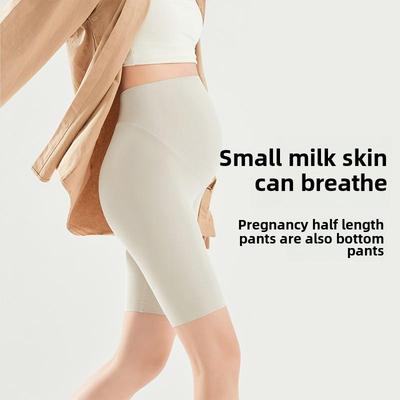 Maternity Belly Support Shorts - Lightweight, Spring/Summer Safety Leggings